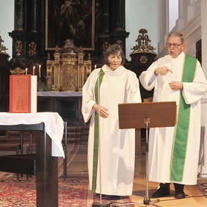 mit Gilbert Mathie u. Isabella Haider