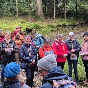 unterwegs auf dem Landschaftsrahmenweg
