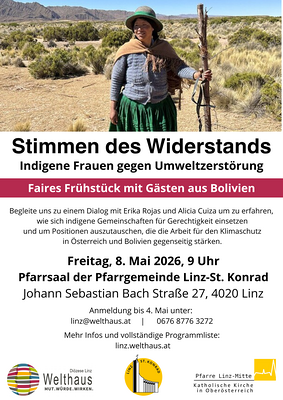 mit Gästen aus Bolivien