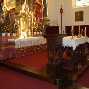 Innenrenovierung der Kirche 2011