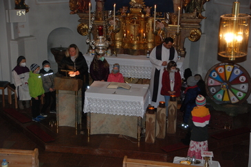 Pfarre Pramet Vorstellung der Erstkommunionkinder 2021