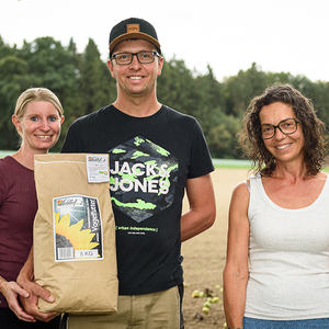 Dank an Fam Liebl aus Roßbach für die Spende der Sonnenblumenkerne