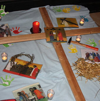 Mit Kindern am Leidensweg Jesu