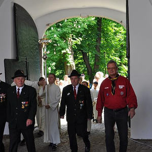 Gedenkfeier 200 Jahre Schlacht um Ebelsberg im Schloßpark