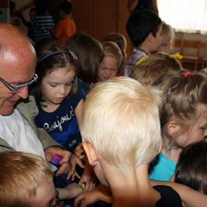 Abschied von Pfr. Wimmer im Kindergarten