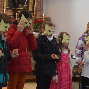 Familienmesse am Faschingsonntag mit den Erstkommunionkindern