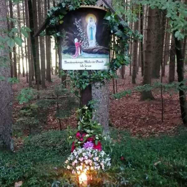 Letzte Maiandacht beim Gehholzmarterl am 29.5.2022
