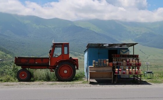 armenischer Verkaufsstand