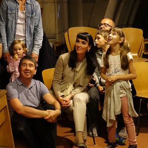 Lauter und leiser... und schon gehen die Blicke nach oben!