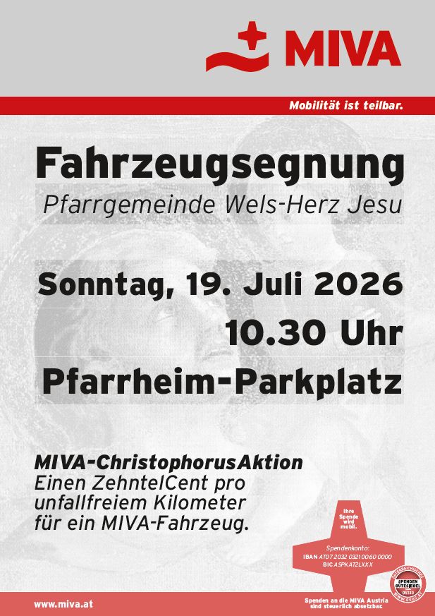 Fahrzeugsegnung