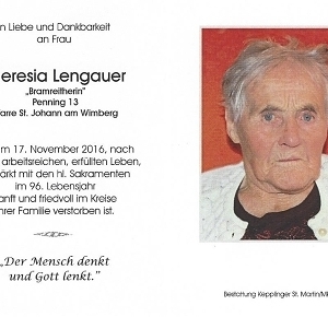 gestorben am 17. November 2016