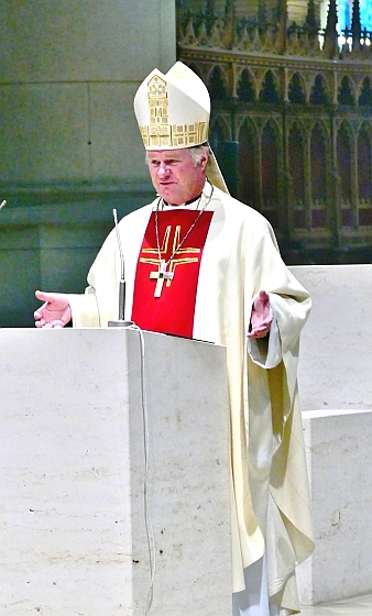 Bischof Manfred Scheuer bei seiner Festpredigt.