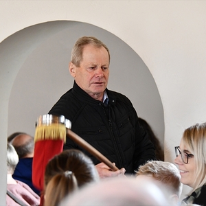 Leopold Wundsam, 5o Jahre Mesner, Foto Josef Thaller