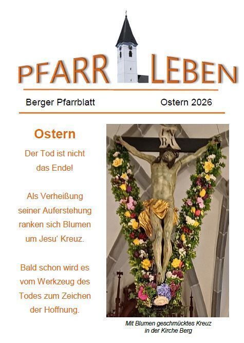 Titelbild Pfarrzeitung Berg/Krems Ostern 2026