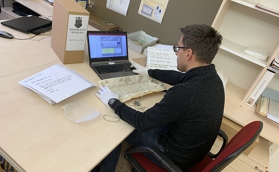 Urkundenverzeichnung