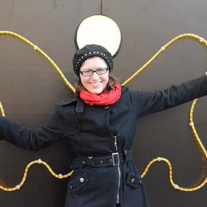 Engel-Treff auf der Landstraße