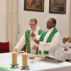 in der Pfarrkirche Eggelsberg