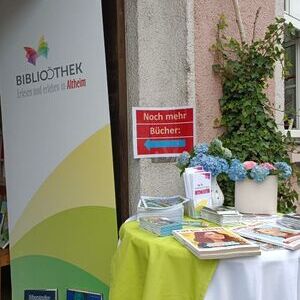 Der beliebte Flohmarkt zu Ferienbeginn in der Stadtbibliothek Altheim