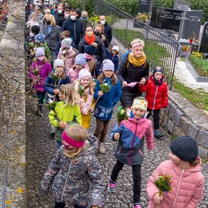 Palmprozession und Heilige Messe