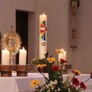 Fronleichnam 2022 mit Marcel Callo und St. Quirinus