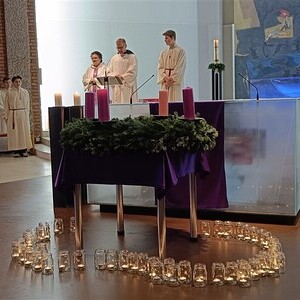 Familiengottesdienst und Miniaufnahme