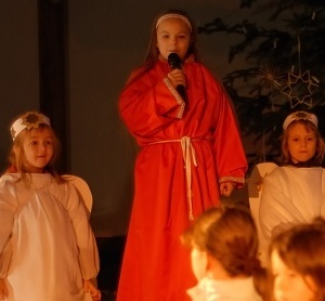 Kindermette am Heiligen Abend