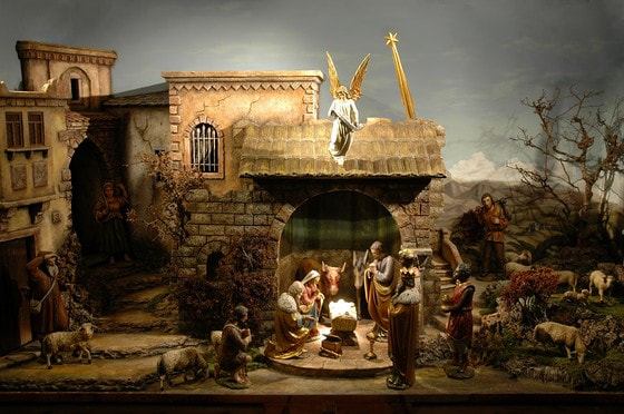 Weihnachtskrippe der Pfarrkirche Kopfing