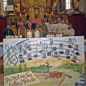 Vorstellung Erstkommunionkinder