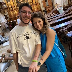 Tattoostation in der Ursulinenkirche