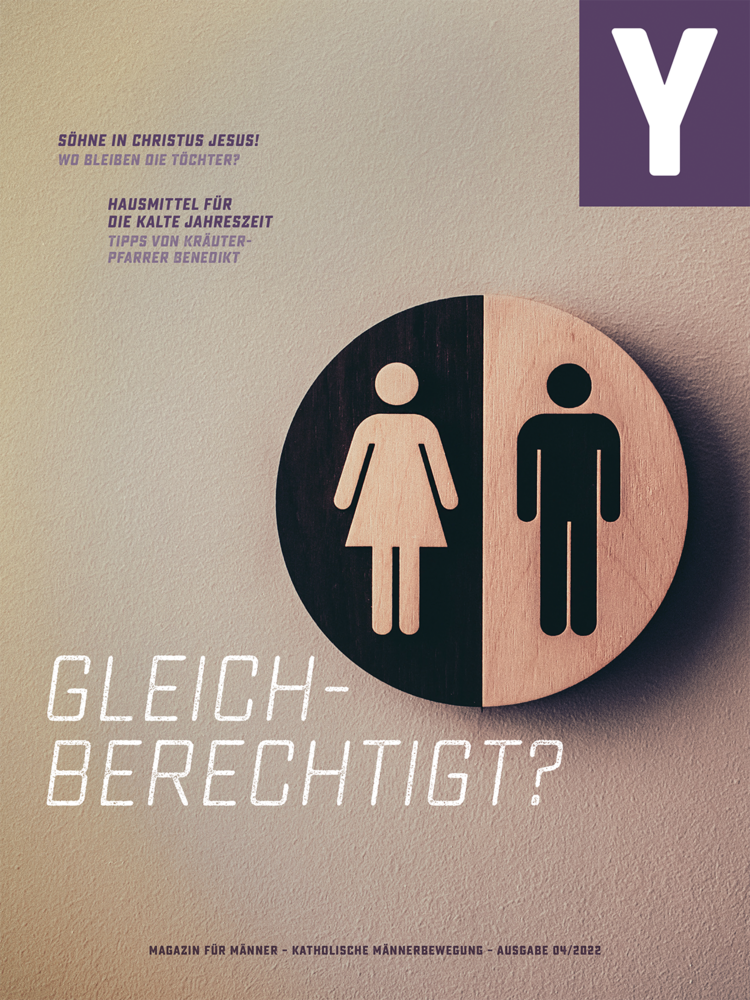 Das Cover zeigt eine Mann und eine Frau in einem runden Button