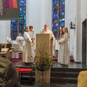 Abendmahlfeier in der Pfarre Kirchdorf