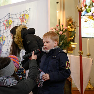 Familiengottesdienst der Pfarrcaritas Kinderbetreuungseinrichtung Kopfing