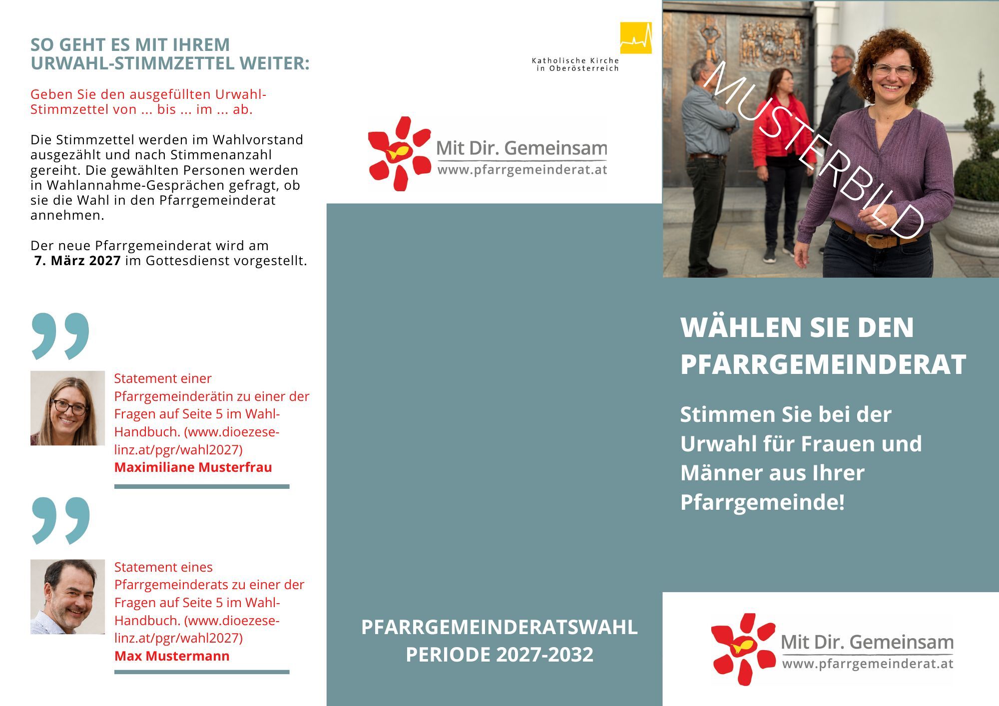 Urwahlfolder PGR Wahl 2027 OÖ