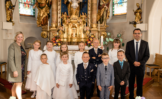 Erstkommunion in Pramet