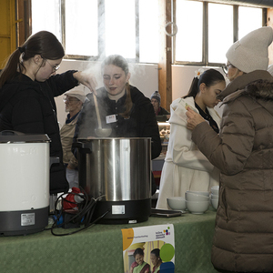Fastensuppe am Bauernmarkt - HLW/kfb