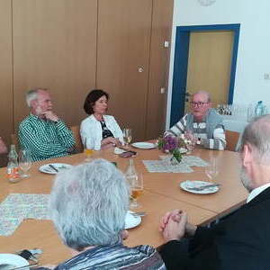 Bischofsvikar Willi Vieböck besucht das Salzkammergut-Klinikum Gmunden