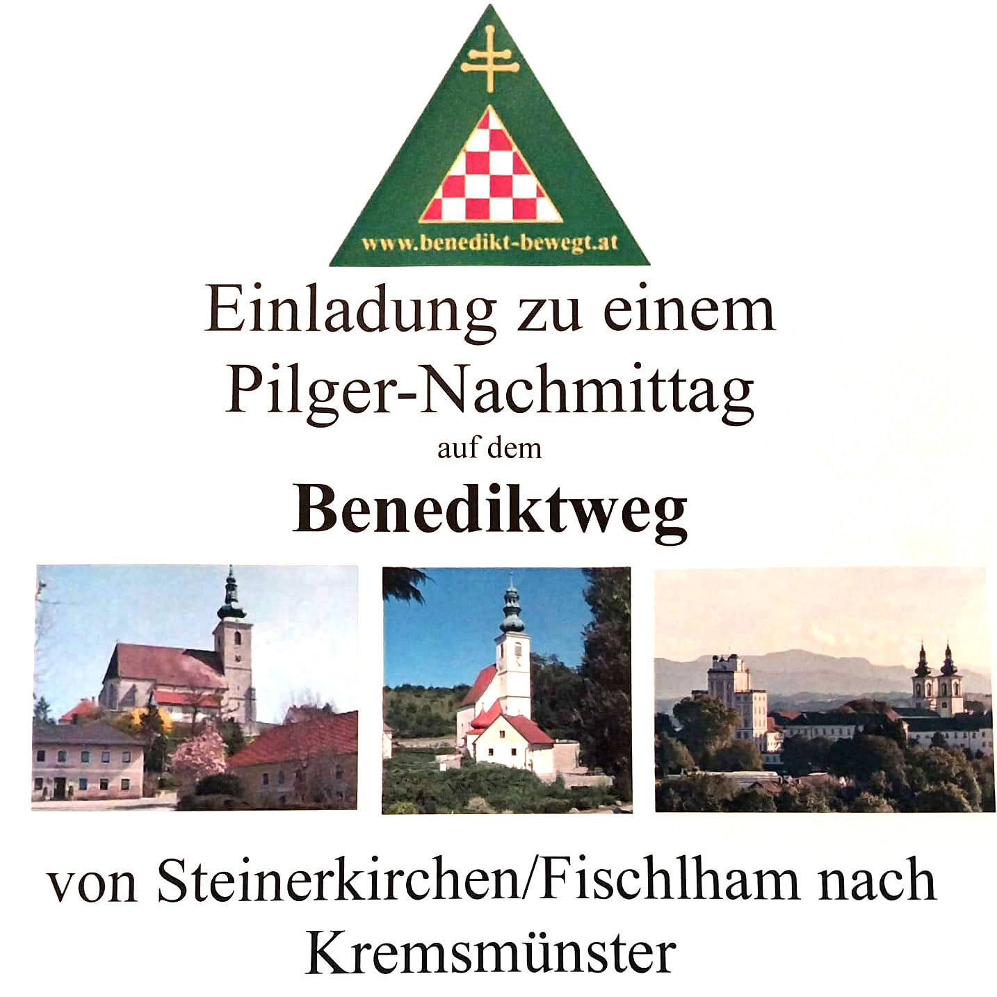 Pilger-Nachmittag auf dem Benediktweg