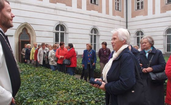 Abt Reinhold nahm sich Zeit     