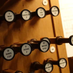 Register der Rudigierorgel