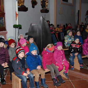 Martinsfest Kindergarten Burgkirchen