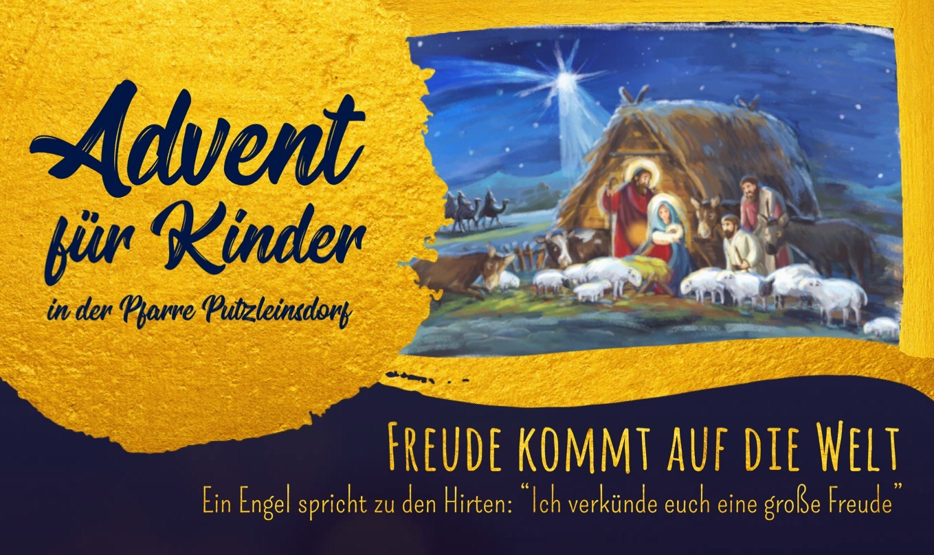 Flyer Advent für Kinder