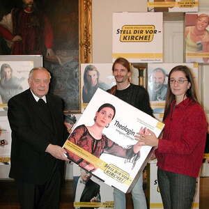 Pressekonferenz zum Auftakt der Kampagne 'Stell dir vor - Kirche' (2003