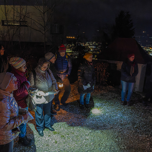 Abendweg von der Pfarrkirche Kirchdorf zum KalvarienbergkapelleFoto Jack Haijes