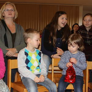 Nikolaus im Pfarrsaal