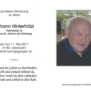 gestorben am 11. Mai 2017