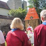 Die Pfadfindergruppe Freistadt feiert heuer das 100-jährige Bestehen. Gefeiert wurde dies unter Anderem mit einer Messe im Stadtgraben beim Scheiblingturm.  Die Pfarre Freistadt gratuliert herzlich.