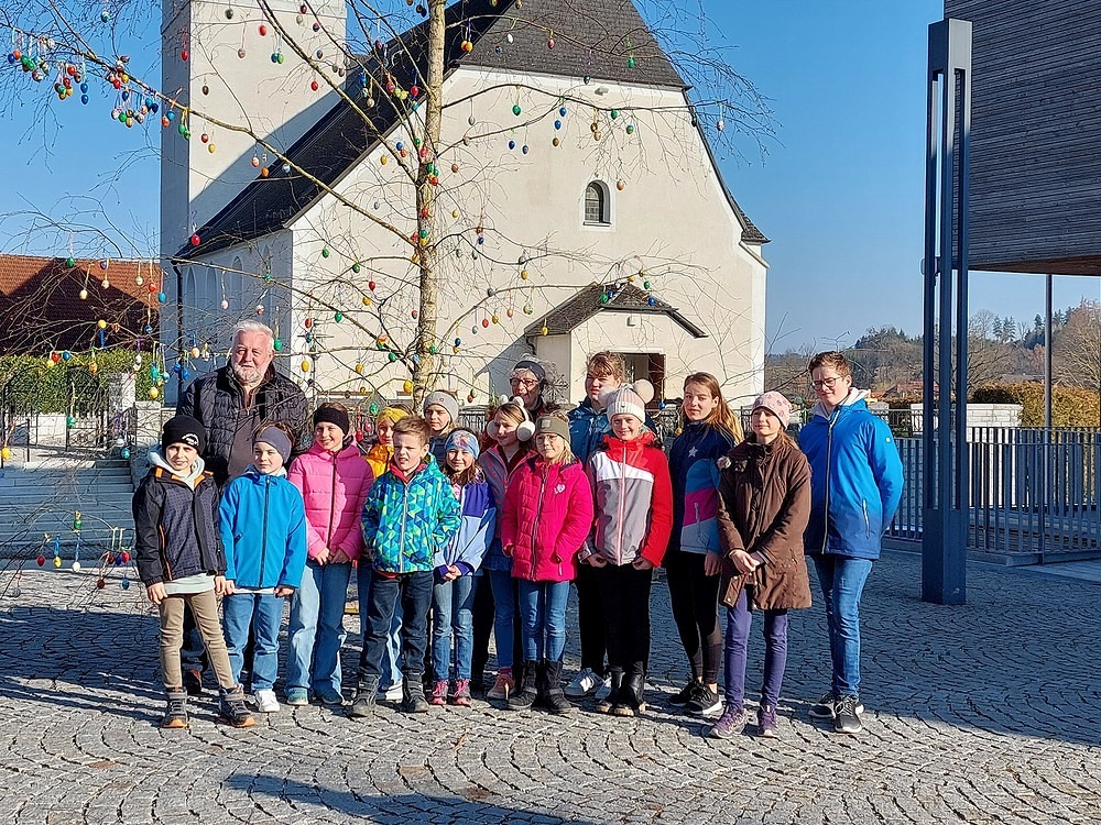 Osterbaumaufstellen