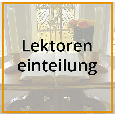 Lektoreneinteilung