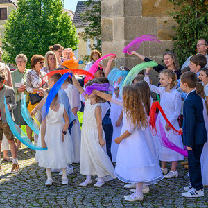 Segnung der Kreuzigungsgruppe am Schmidberg