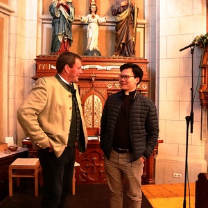 mit dem Musikverein Kleinraming, dem Behamberger Chor 'In ana Dur' und der Michlbauern Rud